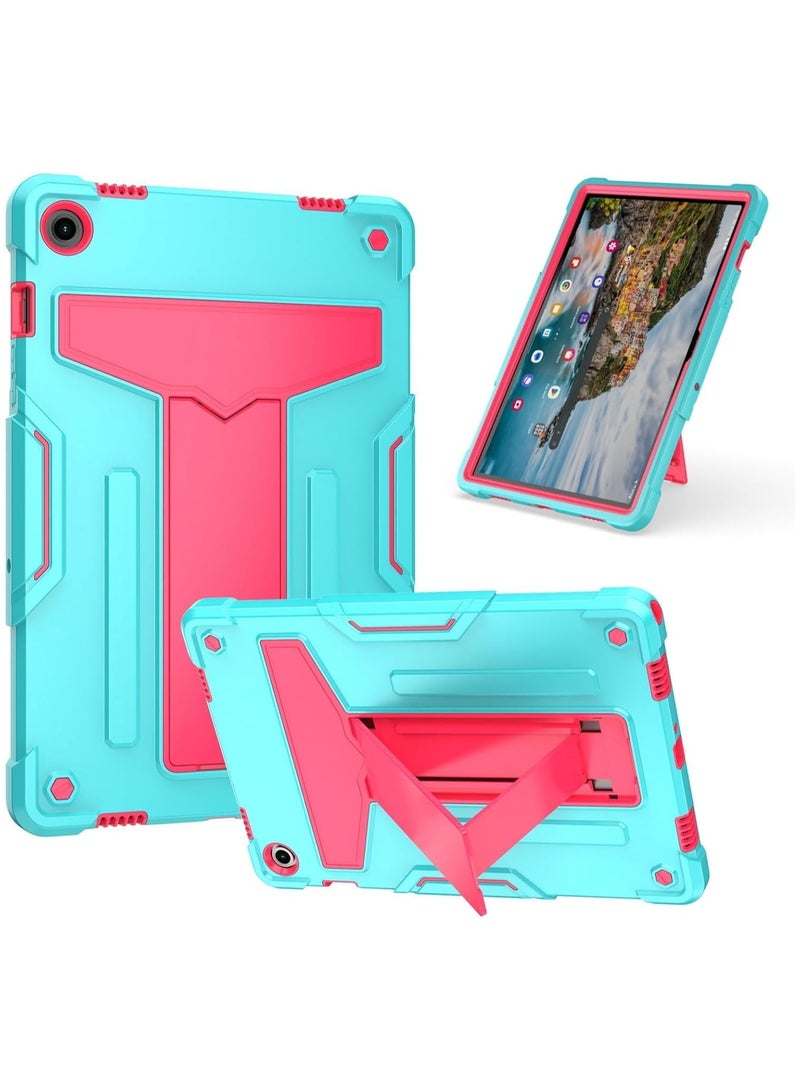 Case for Samsung Galaxy Tab A9+ A9 Plus 11.0 inch SM-X210/ X215/X216, 3-Layers Combo Heavy Duty Rugged Shockproof Tablet Cover with Kickstand - Image 1