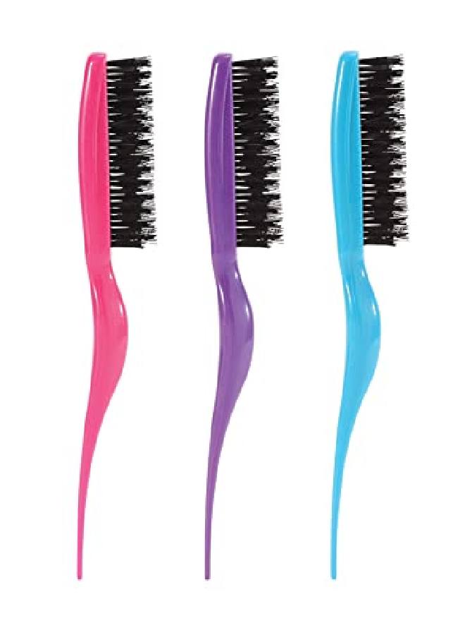 Cricket Amped Up Teasing Hair Brush For Volume Backcombing Lifting Styling And Sectioning Hair Purple - Image 4