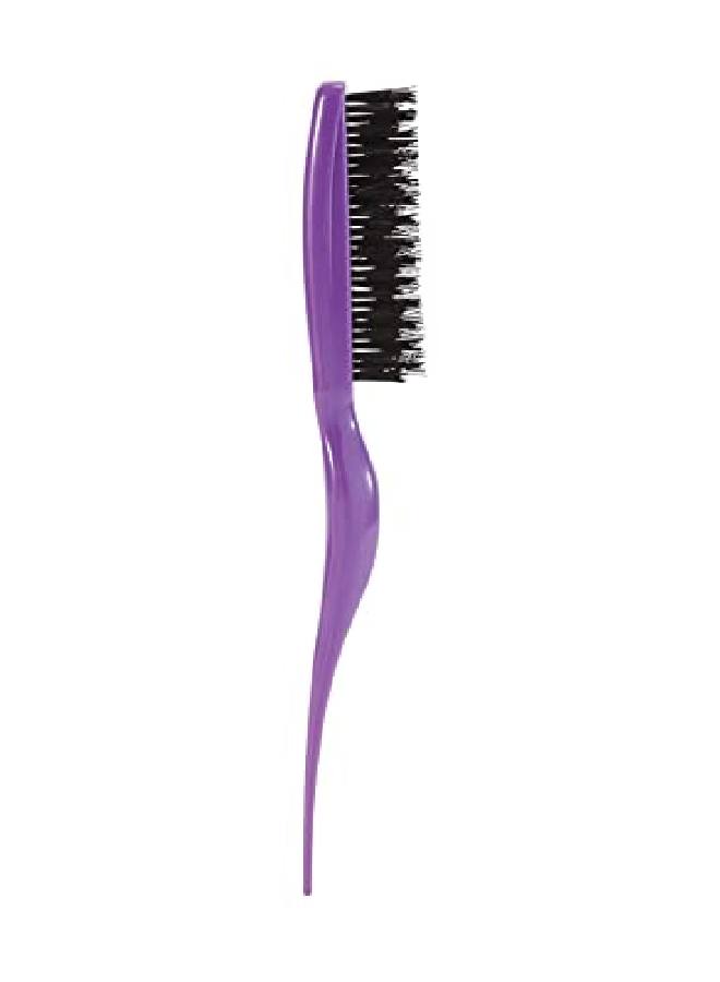 Cricket Amped Up Teasing Hair Brush For Volume Backcombing Lifting Styling And Sectioning Hair Purple - Image 1