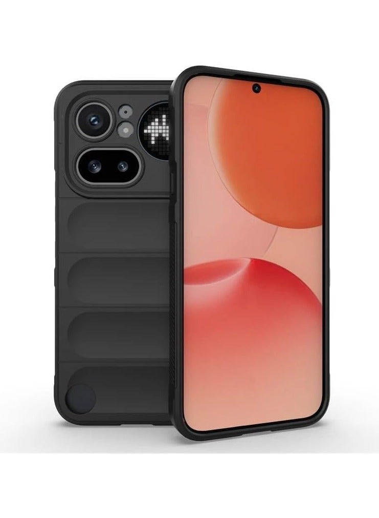 general Case for Nothing Phone (4a) Pro, Skin-Friendly Flexible Soft TPU Silicone Airbag Shock-Absorption Anti-Drop Anti-Slip Shockproof Cover for Nothing Phone 4a Pro - Image 1