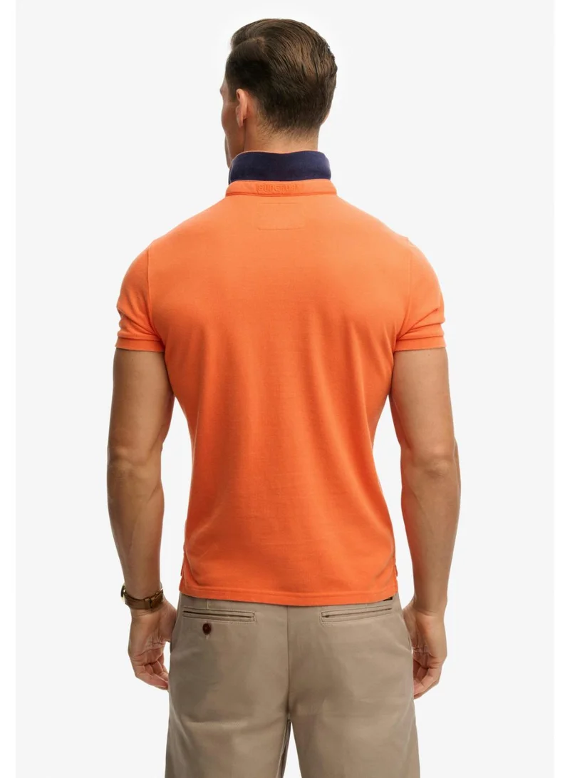 Superdry  Pique Monogram Polo Shirt for Men | Best Price UAE