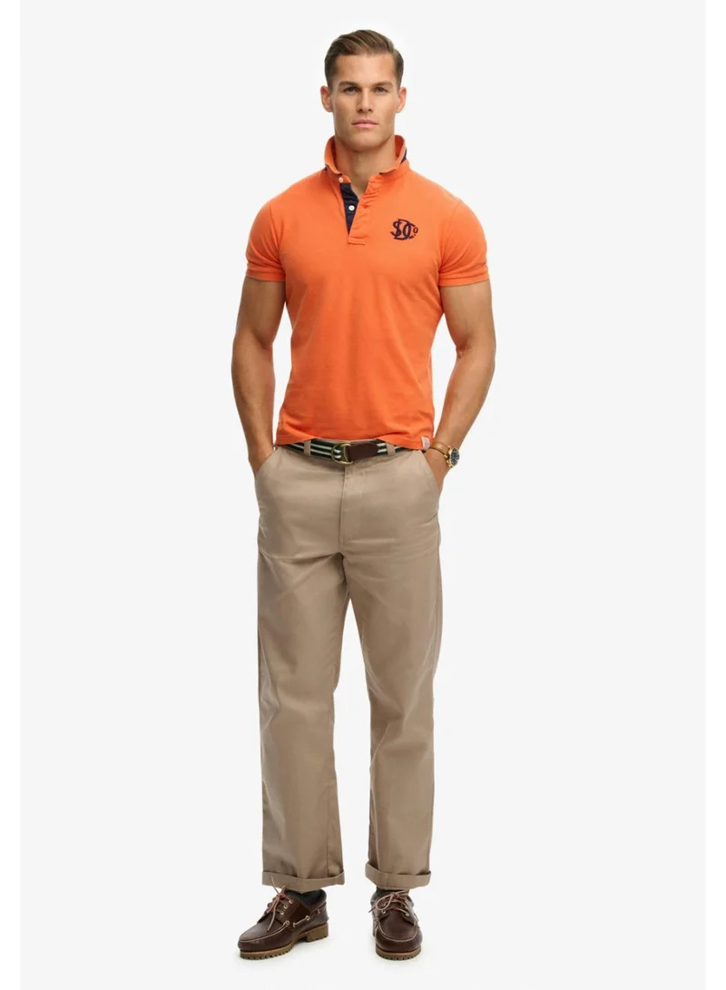 Superdry  Pique Monogram Polo Shirt for Men | Best Price UAE