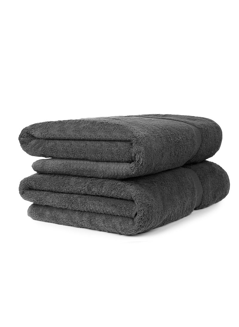 CLEANUP TOWELS - Cleanup Towels Set of 02 Bath Sheets. Size 90x170 Cm. Durable Quality With Excellent Color Options Specially Designed To Match Your Washroom And Home As You Desire. Well Absorbant Durable Lasts Long. 550 + GSM Guranteed. - Image 1