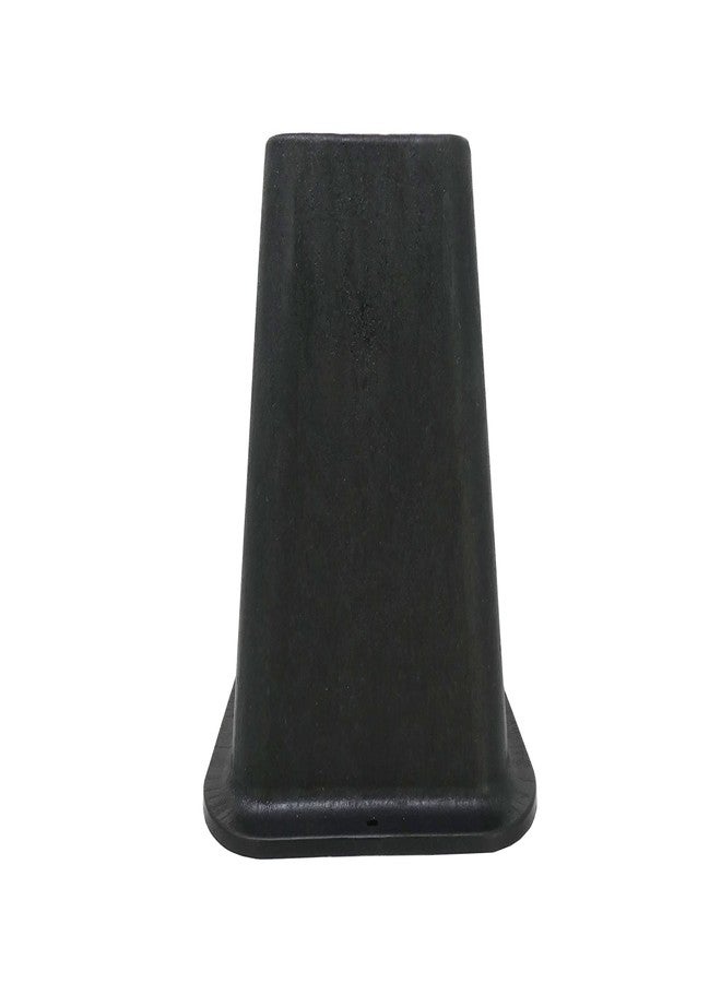 شيبرد هارد وير رافعات سرير مصبوبة مقاس 6 بوصات من Shepherd Hardware 9523، لمسة نهائية سوداء، 4 قطع - Image 2