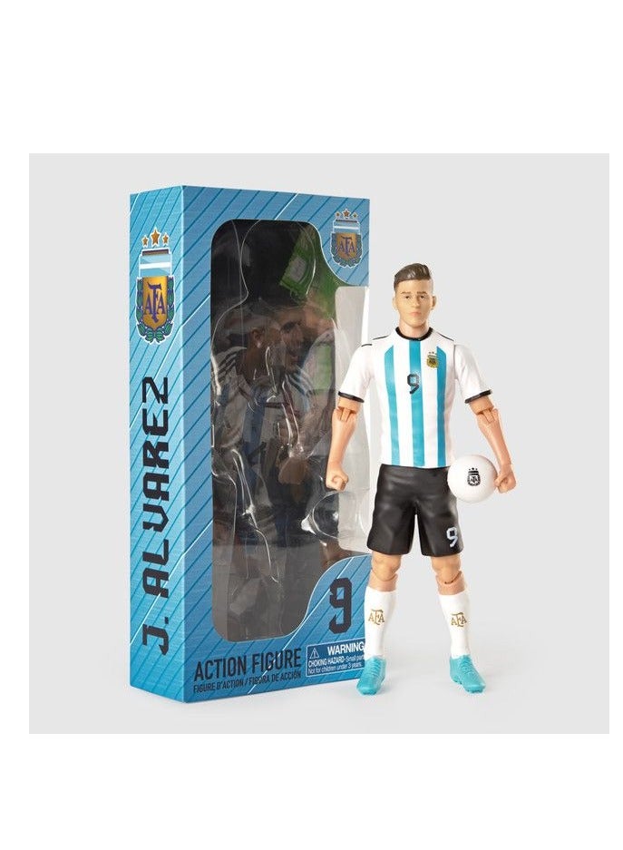Argentina Collectible Football Figure - Julián Alvarez - Image 1