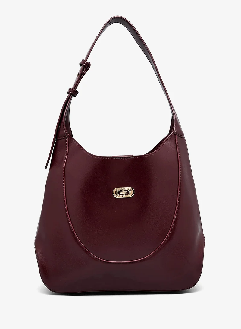 R&B Solid Shoulder Bag