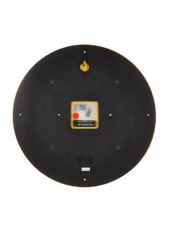 Ajanta Ajanta Quartz Wall Clock (320 X 320 X 40 mm, Gold, Plastic)  - Image 3