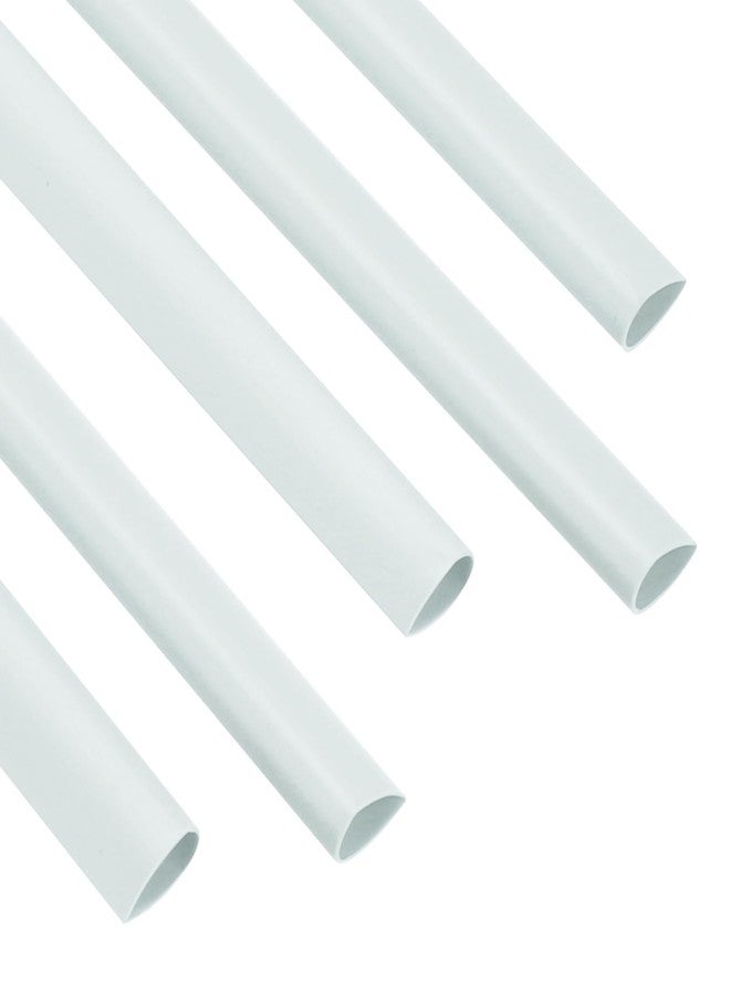 باتيكيل مجموعة باتيكيل من 100 قطعة من قضبان التجليد، قضبان تجليد 8 مم، مسكة منزلقة، سعة 50 ورقة، مقاس A4، مجلد تقارير على شكل دمعة، مجلد عرض تقديمي لغلاف التقارير والسيرة الذاتية، أبيض - Image 1