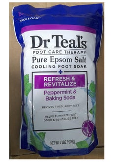 Dr Teal's Pure Epsom Salt Foot Soak with Cooling Peppermint 909g  - Image 2