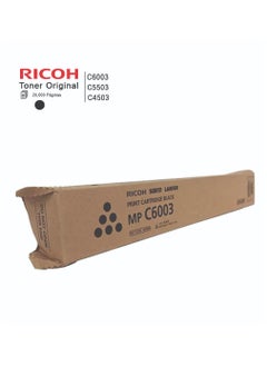 RICOH Genuine Ricoh Toner Cartridge for Aficio  MP C6003 MP C4503 MP C5503-Black  - Image 1