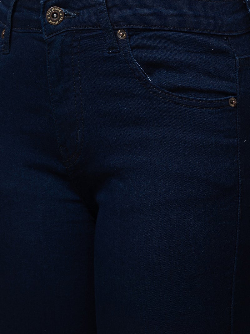 globus Globus Women Dark Blue Mid-Rise Stretchable Skinny Fit Jeans  - Image 5