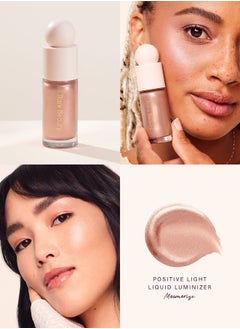 Rare Beauty Rare Beauty by Selena Gomez Positive Light Liquid Luminizer Highlight Mesmerize - Rose Bronze 15ml  - Image 2