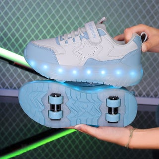 Childrens Deformation Shoes Four-wheeled Heelby Shoes for Boys and Girls Cross-border Skates Double-row Roller Skates Childrens Shoes 1877 Bai Yue [Leather Four Wheels]] - pzsku/Z99C0B209B1BD4F25E147Z/45/1746230991/92d35541-0923-441a-b042-14832f3dc8d4
