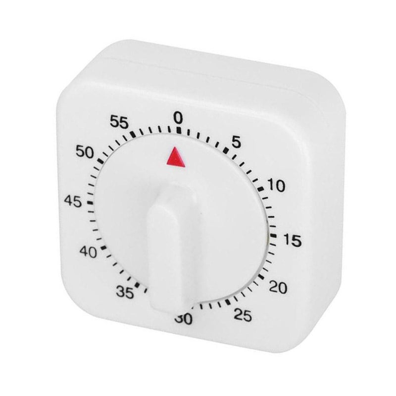 Kitchen square timer, 60-minute timer, reminder, mechanical timer - Image 5