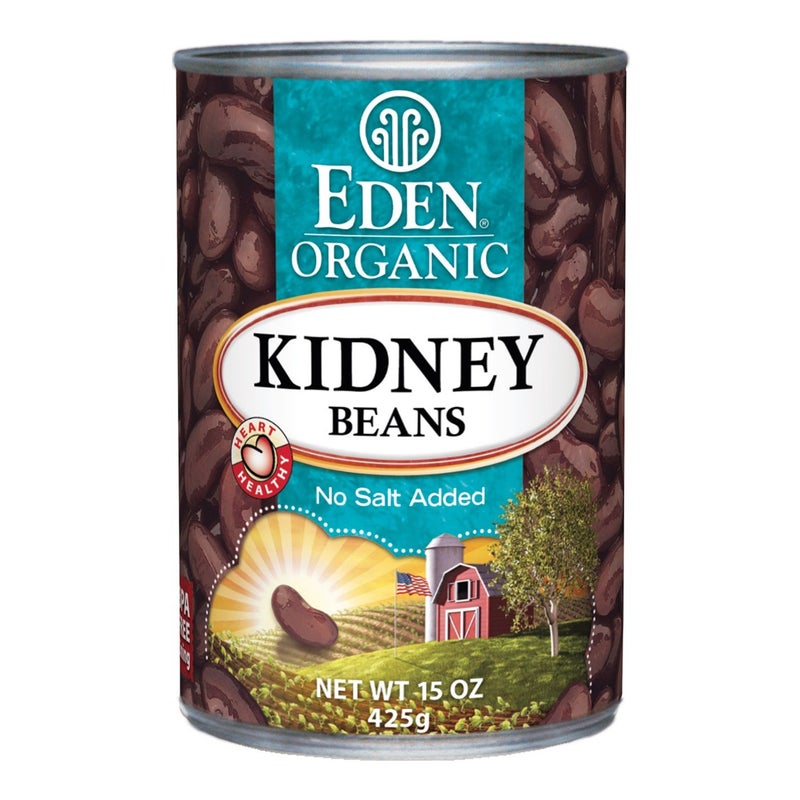 Eden Organic Red Kidney Beans, 15 oz Can, No Salt Added, Non-GMO, U.S. Grown, Heat and Serve, Macrobiotic, Red Beans (12-Pack) - Image 4