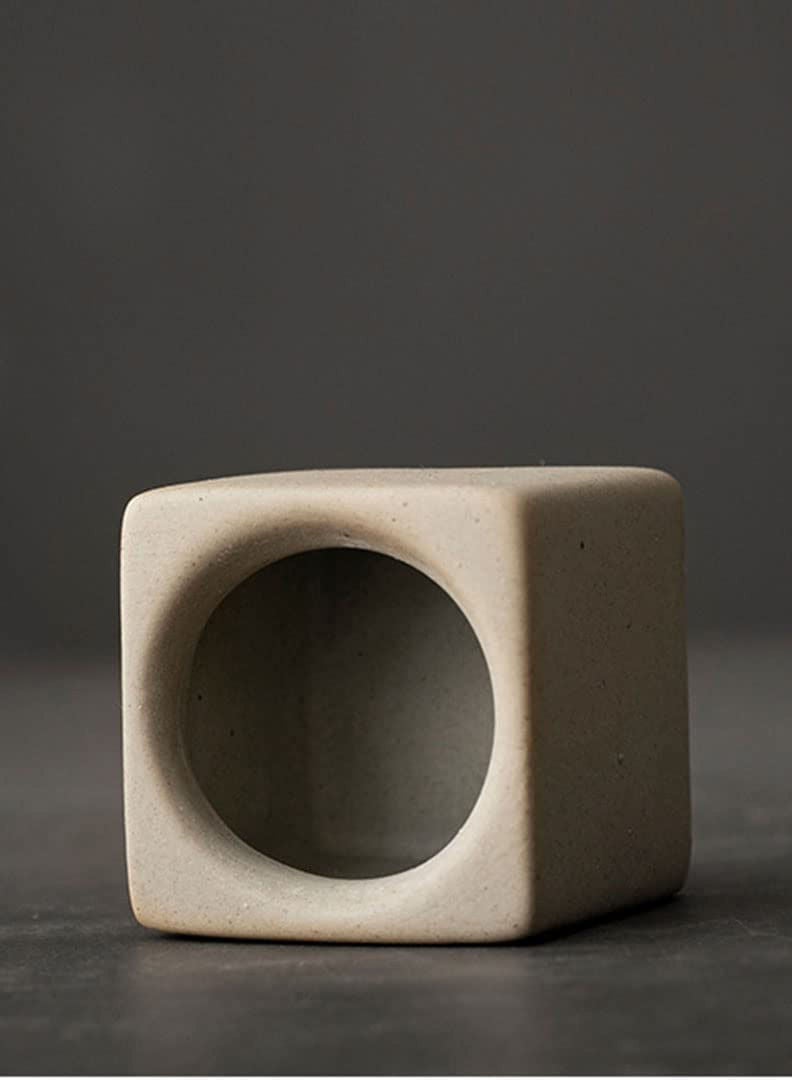 MIBRU Coffee ceramic cup with holder white 150ml Coffee Cup Perfect For Cup or Mug Lovers - Image 5