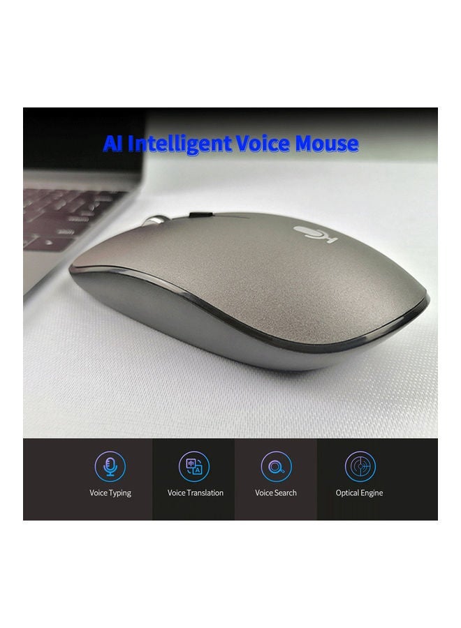 NIBEMINENT Intelligent Voice Mouse Grey - Image 5