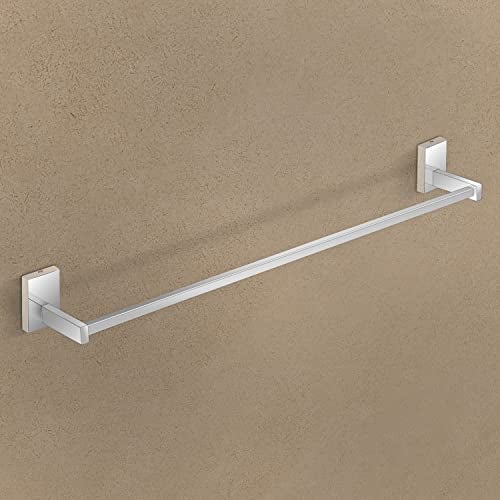 Primax Iris 304 Grade Stainless Steel Towel Hanger for Bathroom/Towel Rod/Bar/Bathroom Accessories (24inch) - Chrome - Pack of 1 - Image 5