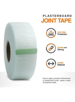 MARKQ [Pack of 20] Drywall Joint Tape, 2" x 90 yards Self-Adhesive Fiberglass Mesh Tape for Wall, Ceiling, Seam Patch, Long Plasterboard Scrim Tape  - Image 2