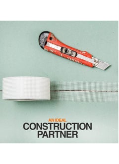 MARKQ [Pack of 20] Drywall Joint Tape, 2" x 90 yards Self-Adhesive Fiberglass Mesh Tape for Wall, Ceiling, Seam Patch, Long Plasterboard Scrim Tape  - Image 5
