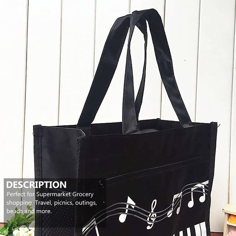 1 Pc Non-woven Fabric Handbag Recycle Shoulder Bag - Image 2