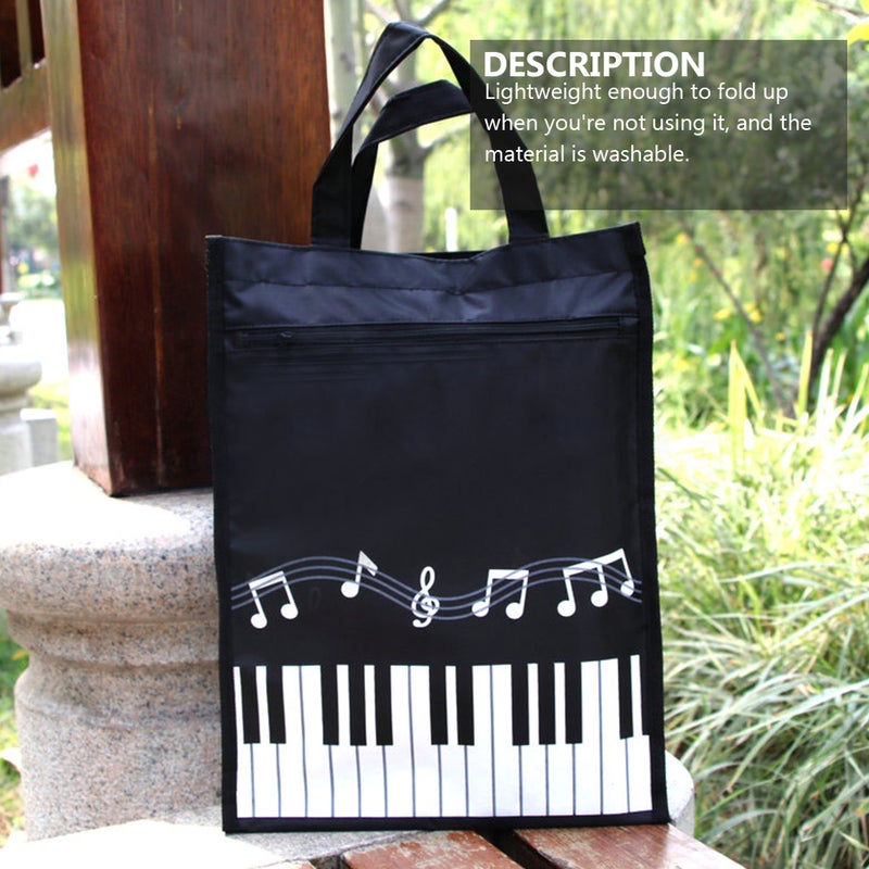 1 Pc Non-woven Fabric Handbag Recycle Shoulder Bag - Image 1