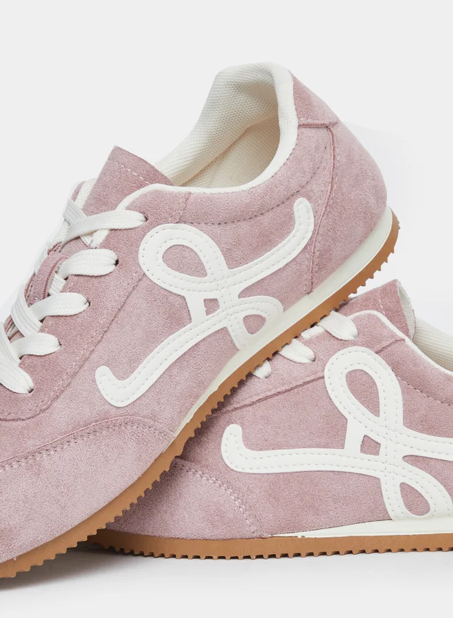Styli Styli German Army Lace Up Sneakers