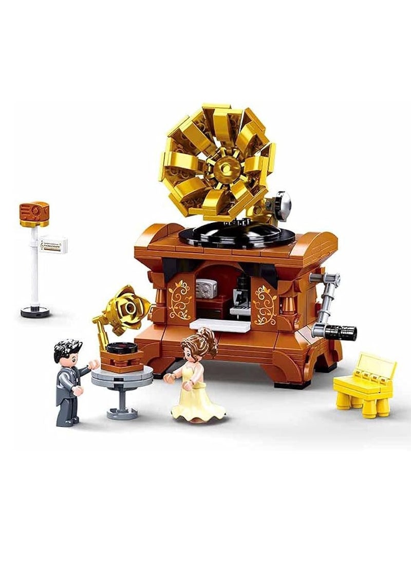 سلوبان Music lovers building set with characters, Sluban Creator building set – 288 pieces. Blocks, building blocks, assembly construction block set, building block toy, kids blocks, assembly, boys, blocks, girls toys, building game toy, construction toy, boys block sets, large kids blocks, building blocks, character blocks, skill development blocks, kids intelligence blocks. Home toys for children, toys for boys and girls, kids toy, kids toys, children’s toy, group games, educational kids toys, toys, boys toys, toys for 1-year-old children, toys for 6-year-old children, toys. - Image 3