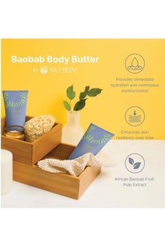 Epoch Nuskin Epoch Baobab Body Butter | Rich Cream Infused with Shea Butter and Ethnobotanical Baobab Fruit Extract for Deep Hydration, Softness, and Skin Resiliency | 1 Pack  - Image 3