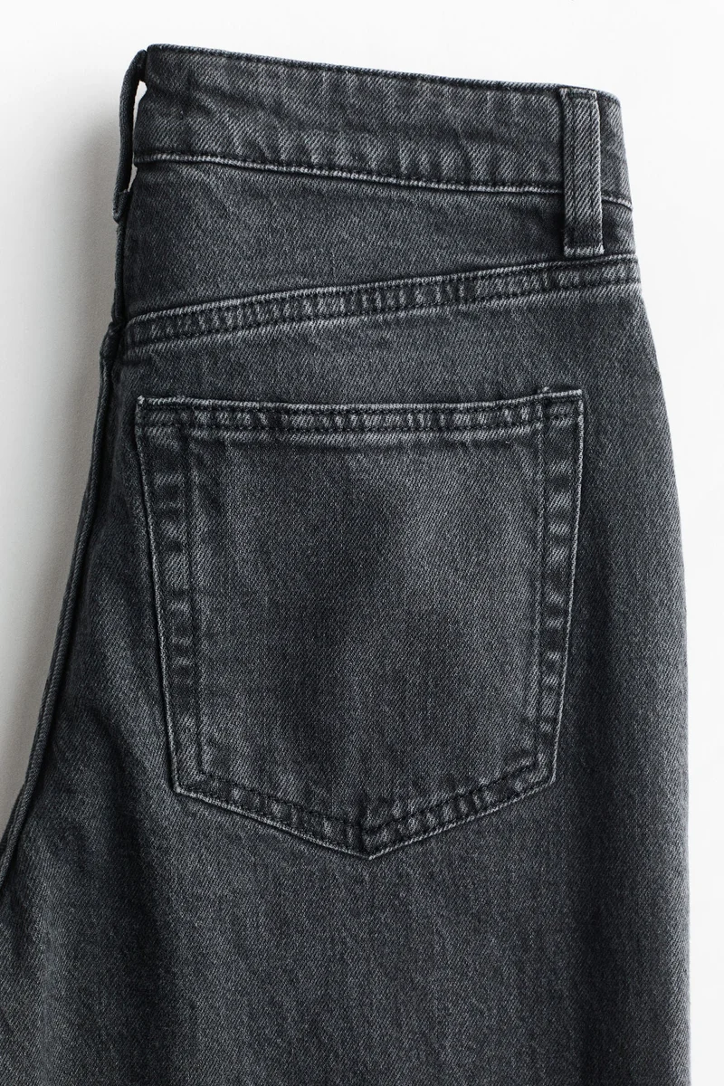 H&M  Wide High Jeans for Women | Best Price UAE
