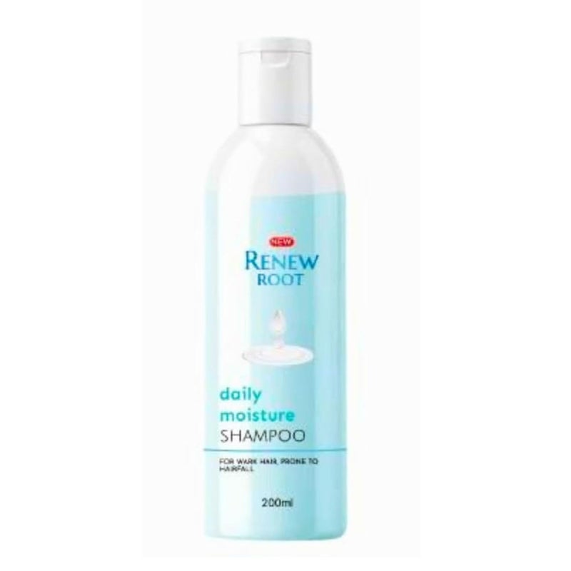 Generic Renew Root Daily Moisture Shampoo for Weak Hair 200ml AntiHairfall Formula For Men And Women Pack of 1  - Image 1