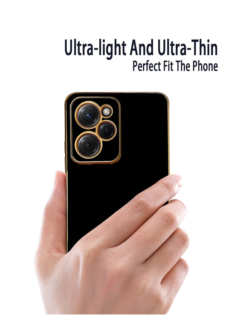 X-level - Redmi Note 12 Pro 5G/Xiaomi Poco X5 Pro 5G Silicone Case Cover Shockproof Protective Thin and Soft Back Cover with Anti-Fall Anti-Scratch Anti-fingerprint Full Package Camera Len Protector Design - Image 1