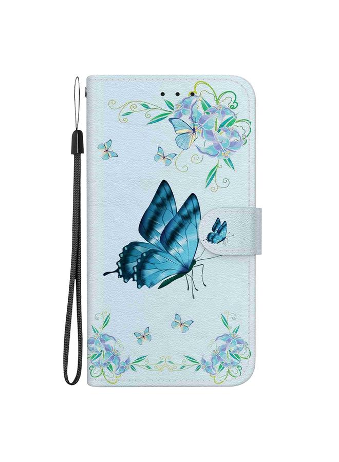 S-TOP Case For Samsung Galaxy S24 5G Crystal Texture Colored Drawing Leather Phone Case - Image 2