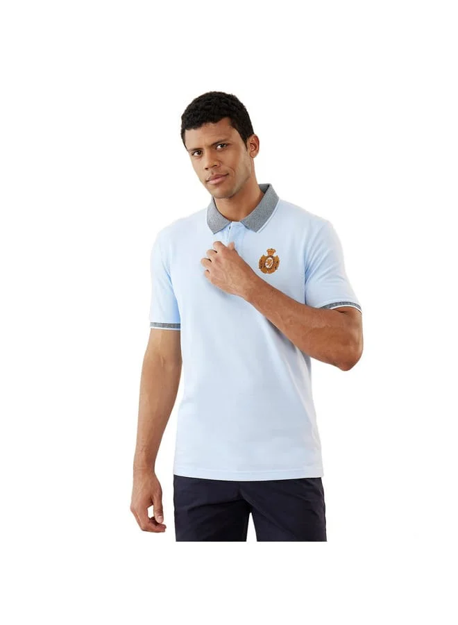 fahrenheit Fahrenheit Solid Polo T-shirt with Short Sleeves