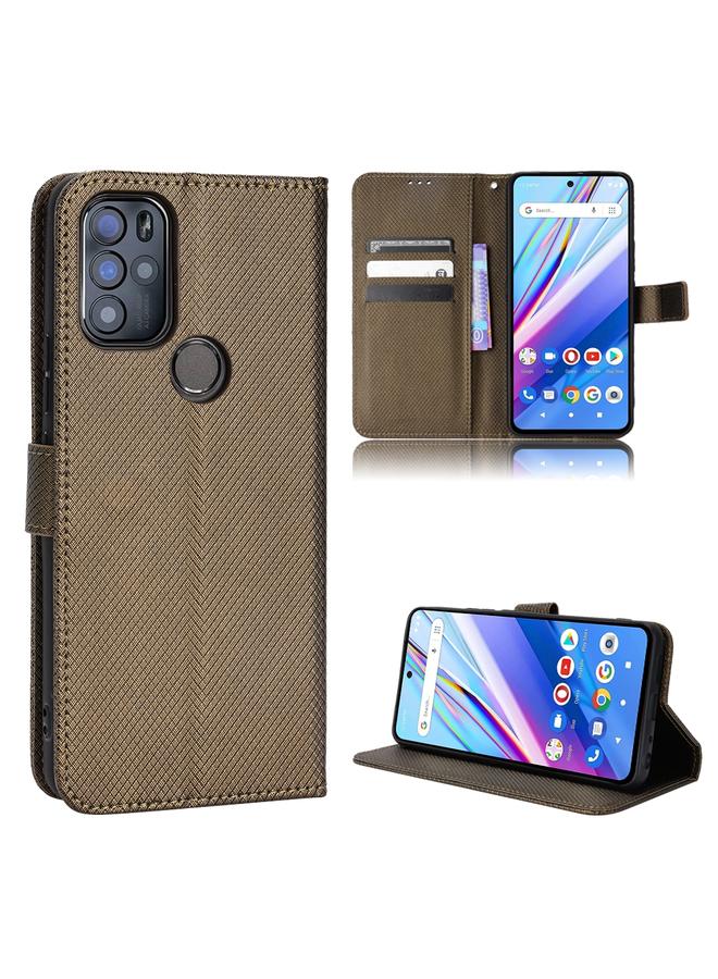 Zaboon Case For BLU G91 Pro Diamond Texture Leather Phone Case - Image 1