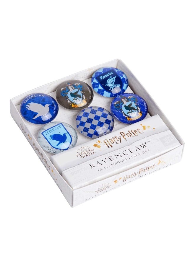 Harry Potter: Ravenclaw Glass Magnet Set (Set of 6)  - Image 4
