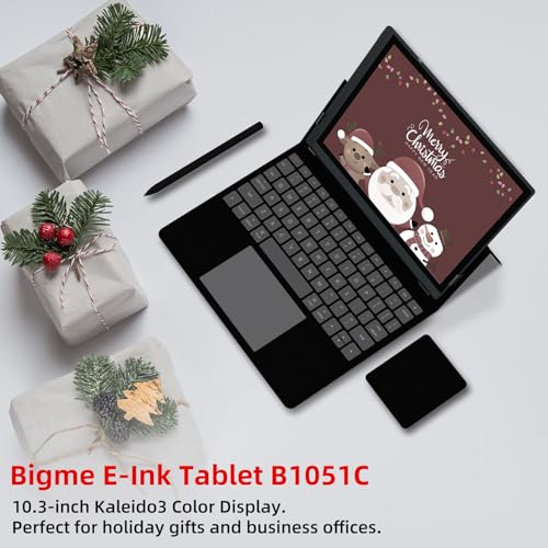 Bigme 10.3" Color E-Ink Read-Write Tablet, ePaper Note Taking Tablet at 5.5mm Thickness, 6GB RAM+128GB ROM Computer Tablets Touchscreen Display with 5MP Camera and Digital Stylus - Image 2