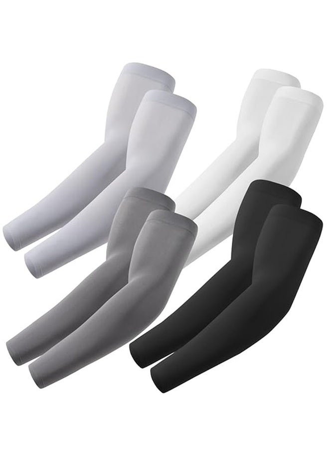 Arm Sleeves, Cooling UV Sun Protection Sports Compression for Men/Women - Image 1