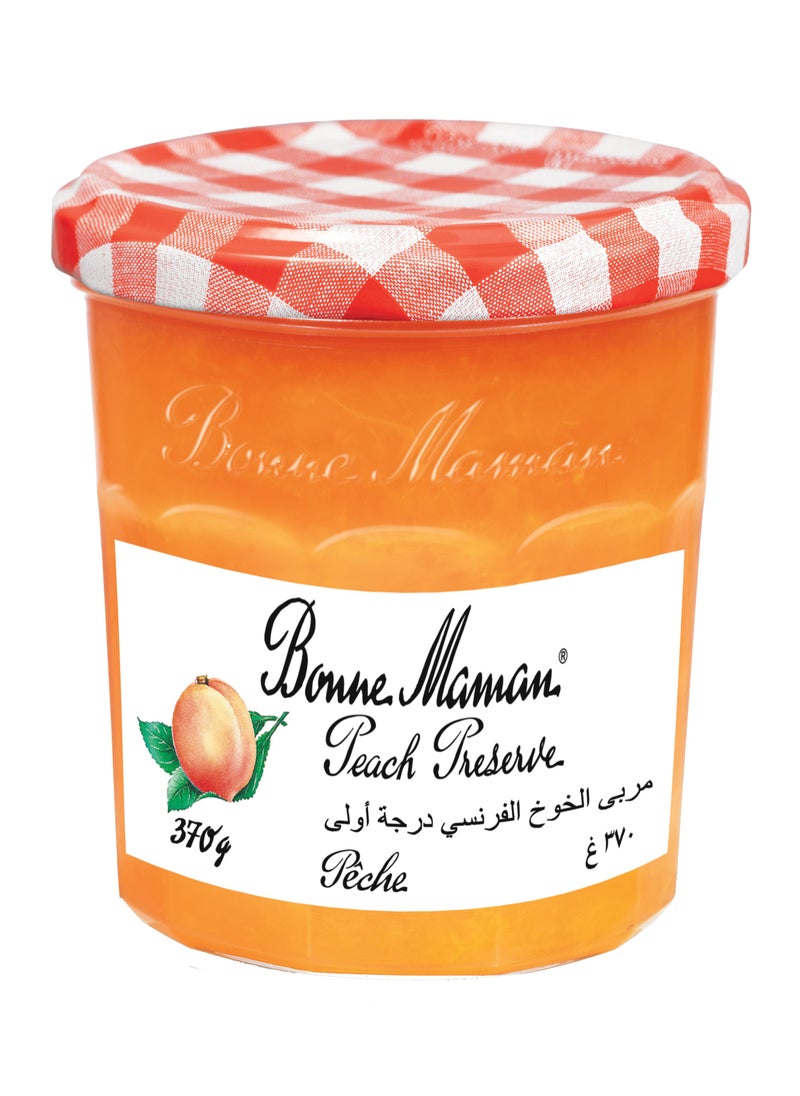 Bonne Maman - Peach Preserve 370g - Image 1