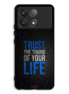 Tolwak Xiaomi Poco X6 Pro 5G Protective Case Cover Trust The Timing Of Your Life  - Image 1