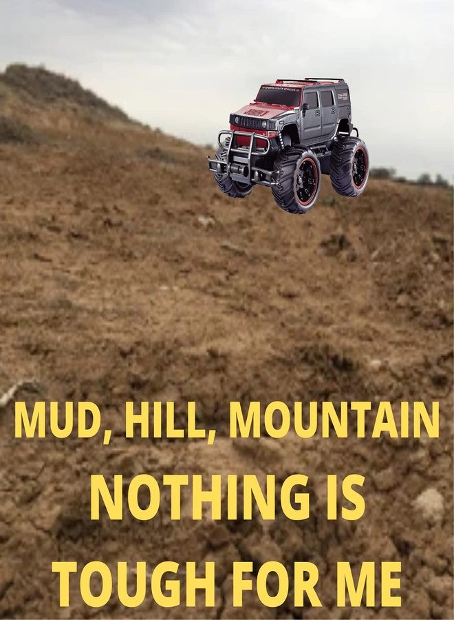 QUEENZOMY لعبة سباق الطين كوينزومي أوف رود ماد ريسر التي تعمل بجهاز تحكم عن بعد للأولاد من عمر 4 سنوات فما فوق | سيارة بإطارات كبيرة | متعددة الألوان - Image 4