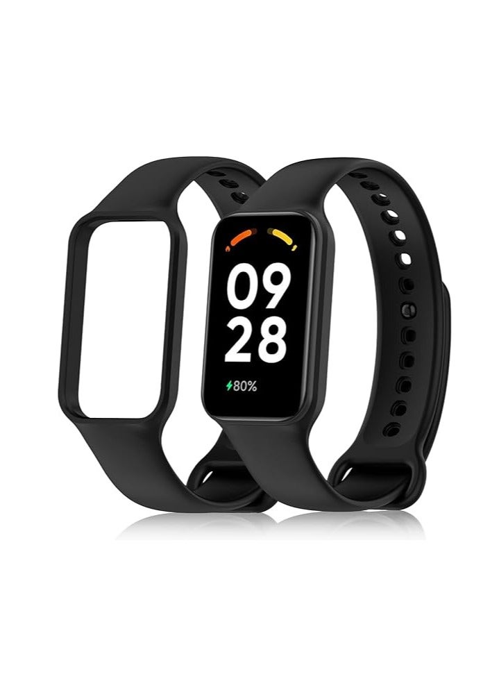 Smart Watch Strap for Xiaomi Redmi Band 2, Sport Silicone Watch Band Wrist Strap, Replacement Bracelet Wristband Wrist Strap for Xiaomi Redmi Smart Band2 Accessories - Image 1