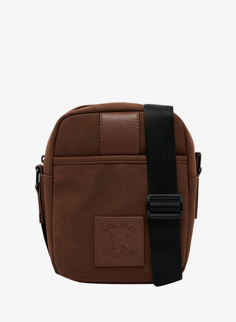دوتشيني Men Adjustable Strap Crossbody Bag