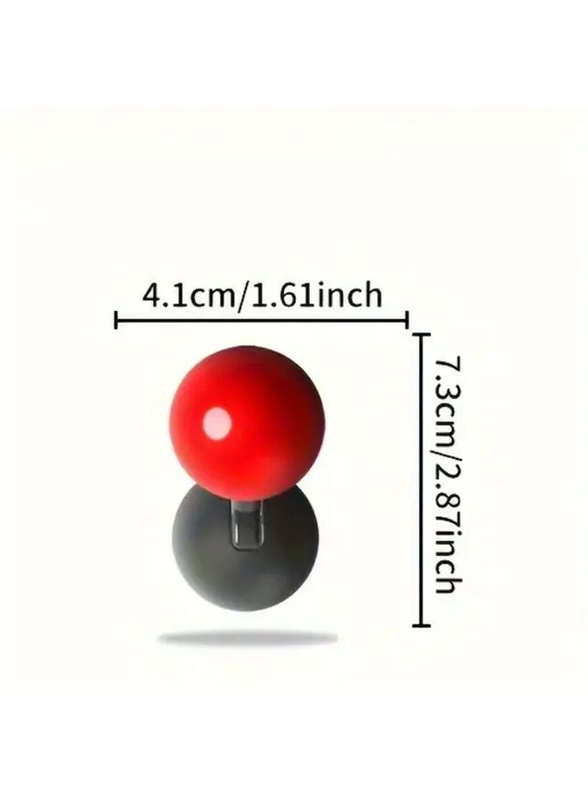 Red Car One Click Start Joystick Switch Device Durable ABS Material Easy To Install No Tools Needed Compatible With Most Vehicles For Home And Travel Use Vehicle Starting Accessory Modern Car Accessory - Image 3