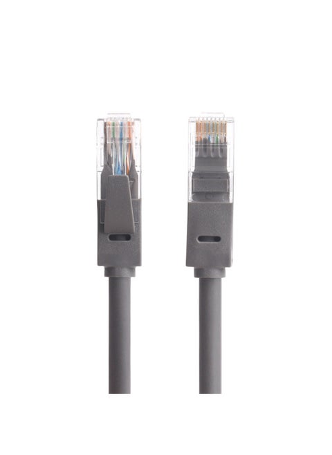 Super Six Kinds Of Network Cable Network Speed Cat6 Home Router Computer Broadband 0.3 Meters -15 Meters Six Kinds Of Jumper-Color:Dark Gray-Line Length:15 M