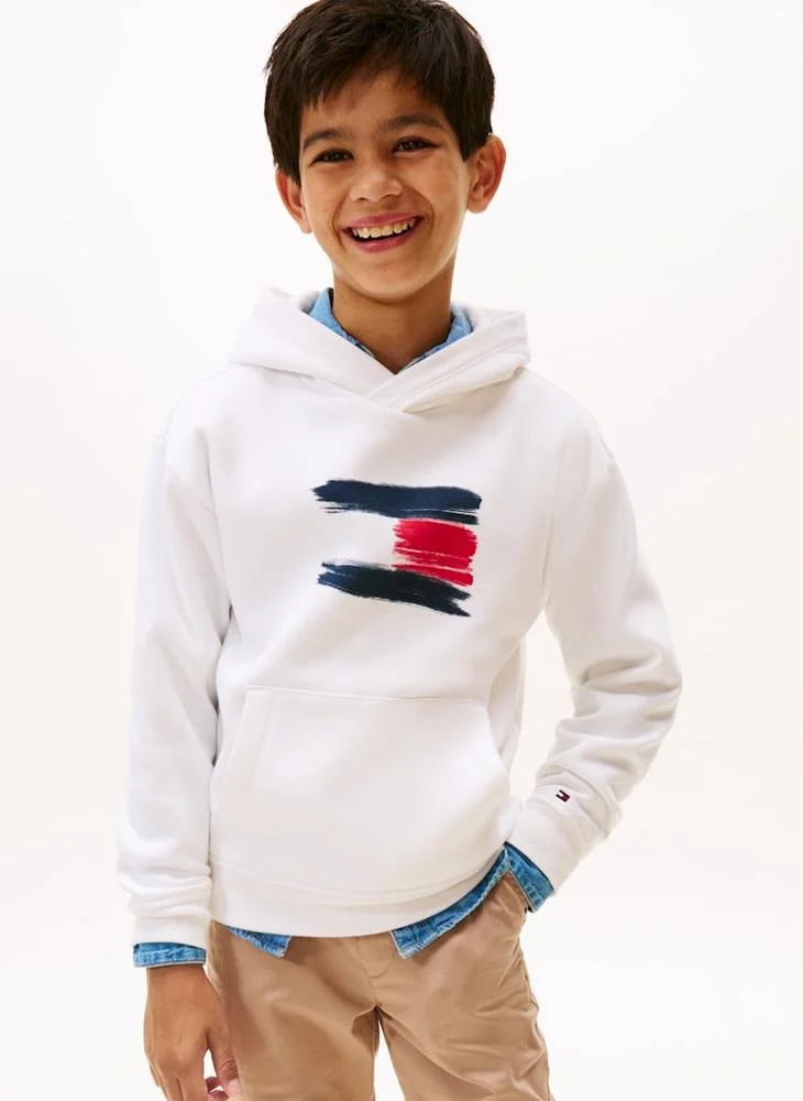 TOMMY HILFIGER Kids Flag Hoodie