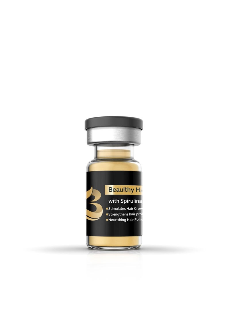 Beaulthy - Beaulthy - Hair Vials with Spirulina Extract 60 ml (6 Vials) - Image 1