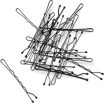 Manicare 24 Kirbigrips Black 5cm Waved Bobby Pins Grips For Holding Hair In Place Styling Buns Updos Strong Secure Durable Suitable For All Hair Types And Lengths Hairdressing Salon - Image 5