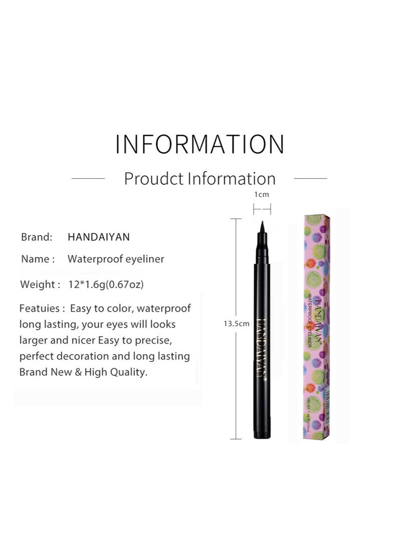 Handaiyan - Waterproof Eyeliner 12# - Image 1