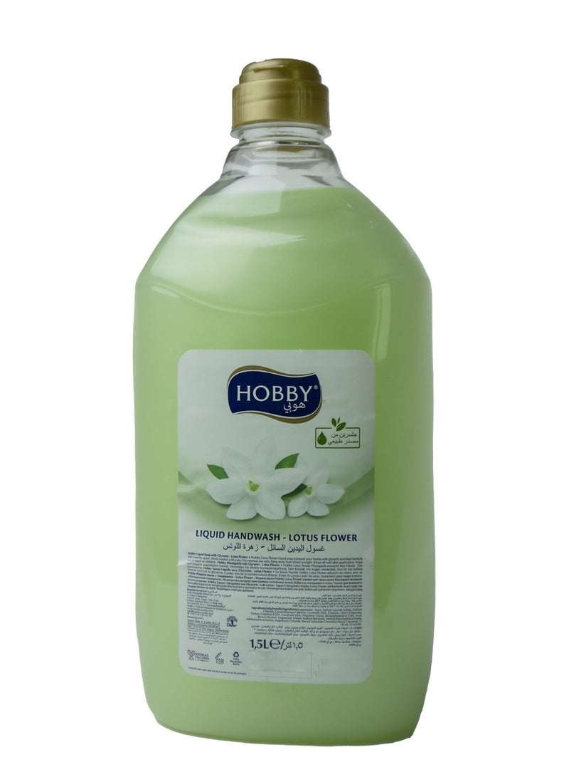 Hobby Hobby Lotus Flower Liquid Hand Wash 1.5L 